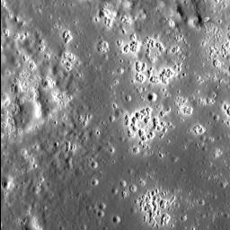 Mercury's hollows are among its most distinctive and unusual surface features. In this stunning view from NASA's MESSENGER spacecraft, we see a field of hollows in the western portion of the floor of Zeami impact basin.