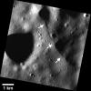 Images obtained from NASA's MESSENGER have revealed a population of small fault scarps (white arrows) that can be more than an order of magnitude smaller in size than their larger counterparts, like Enterprise Rupes.
